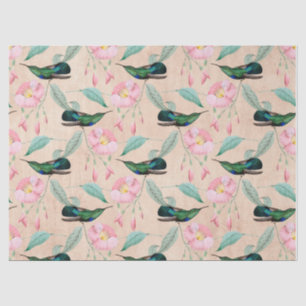 Papel De Seda Design 20 da Série HummingBirds