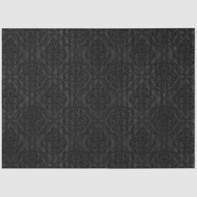 Papel De Seda Design 21 da Série Steampunk Rosa e Dourada (Frente )