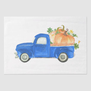 Papel De Seda Design 22 da Série Pumpkin de Ação de Graças