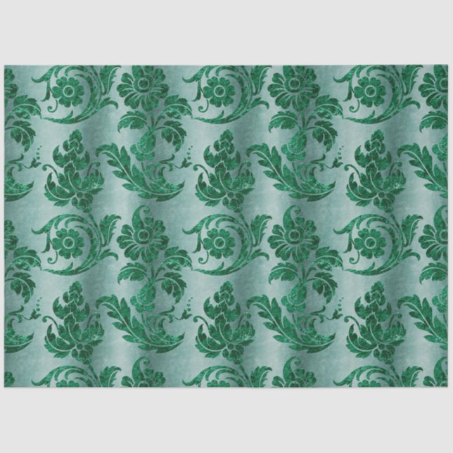 Papel De Seda Design 2 da série Green Velvet (Frente )