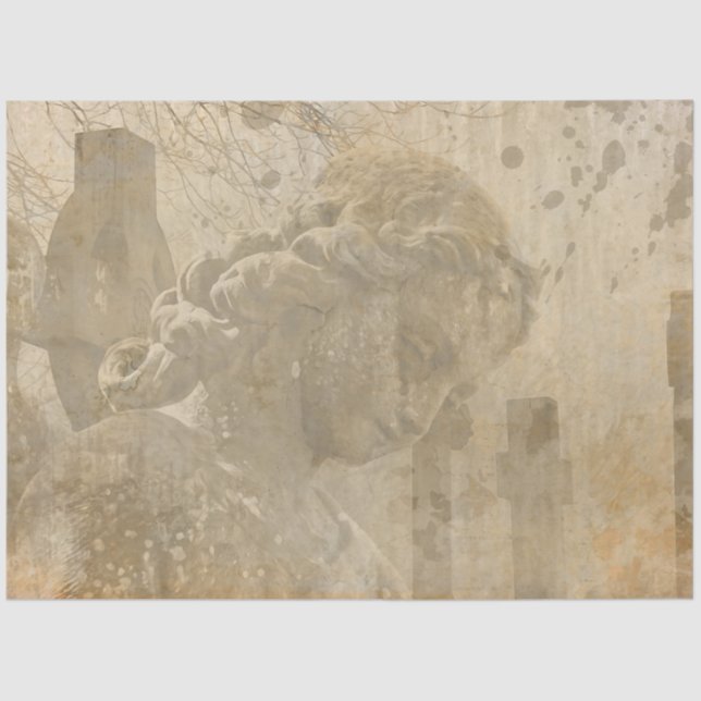 Papel De Seda Design 3 da série Angel gótica (Frente )