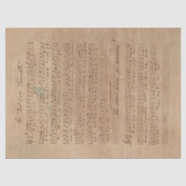 Papel De Seda Design 3 da Série Música e Rosas