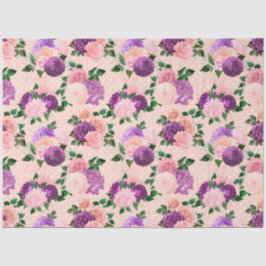 Papel De Seda Design 3 da série Pêssego, Rosa e Lavanda