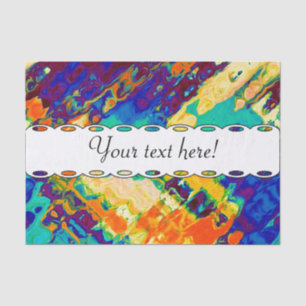 Papel De Seda Design abstrato de textura retrô