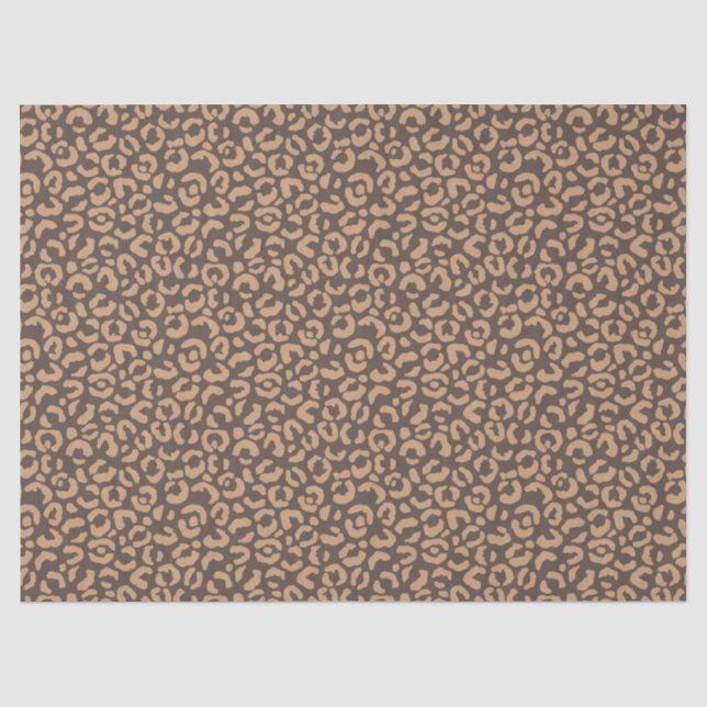 Papel De Seda Design Clássico da Série Leopard 3 (Frente )