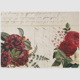 Papel De Seda Design da série Flores e Ephemera nº 14