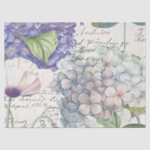 Papel De Seda Design da Série Lilás Shabby Chic 5