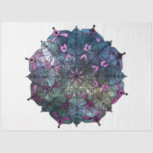 Papel De Seda Design da Série Mandala 11