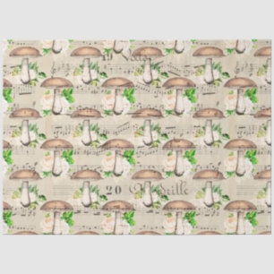 Papel De Seda Design da série Mushroom Ephemera nº 13