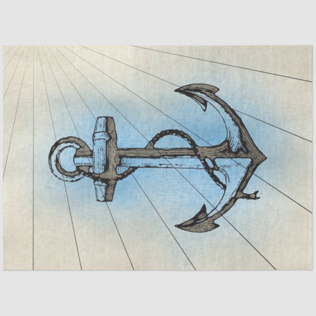 Papel De Seda Design da série náutica 16 (Frente )