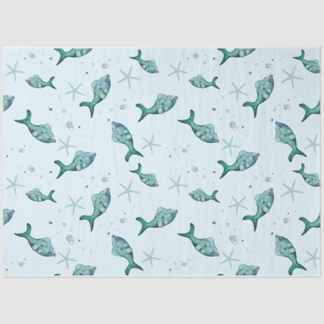 Papel De Seda Design da Série Náutica 6 (Frente )