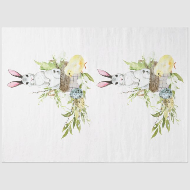 Papel De Seda Design da série Páscoa 5 (Frente )