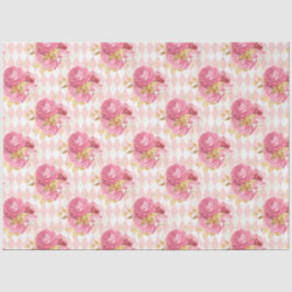 Papel De Seda Design da Série Rosa e Dourado 6