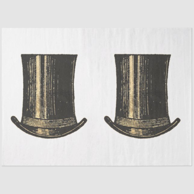 Papel De Seda Design da Série SteamPunk Dourada 32 (Frente )