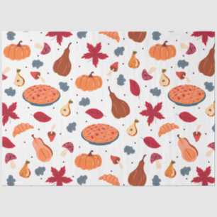 Papel De Seda Design de Ação de Graças da Série Pumpkin 48