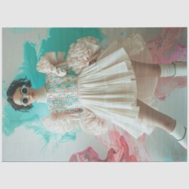 Papel De Seda Design de alta moda para desacoplamento