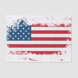 Papel De Seda Design de Bandeira Americana