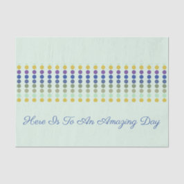 Papel De Seda Design de Bolinhas divertida