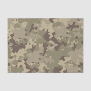 Papel De Seda Design de Camouflage
