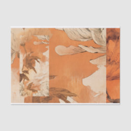 Papel De Seda Design de dissociação de peões laranja