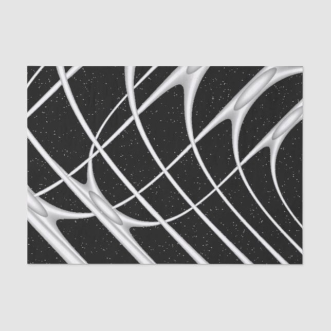 Papel De Seda Design de Espaço Galáxico (Frente )