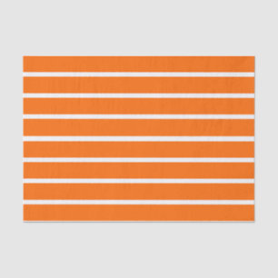 Papel De Seda Design de faixa branca e laranja