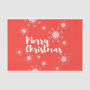 Papel De Seda design de Feliz Natal, alegre e divertido