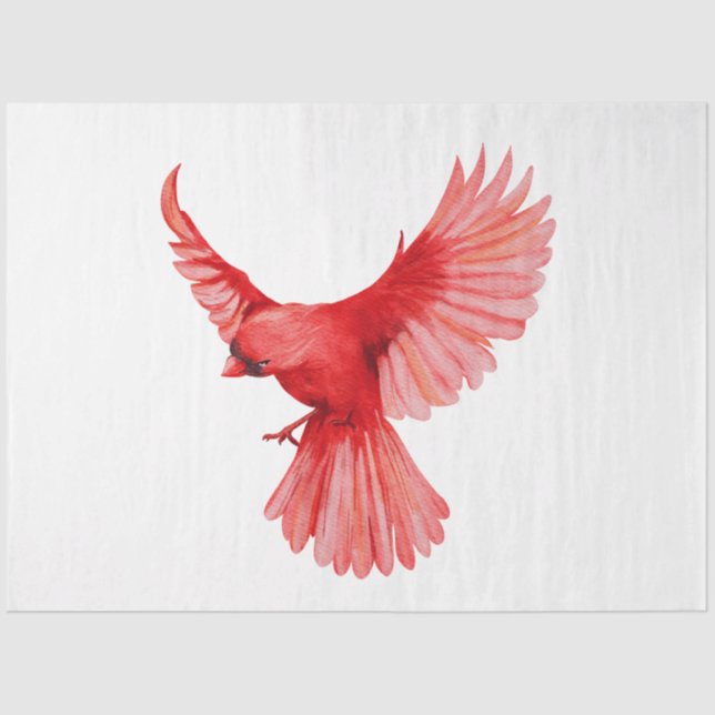 Papel De Seda Design de Natal da Terra Feliz 11 (Frente )