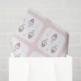 Papel De Seda Design de padrão contínuo de rato rosa - Decoração