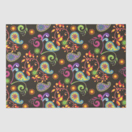 Papel De Seda Design de Whimsical Floral