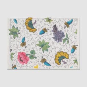 Papel De Seda Design Floral para Têxtil Impresso Pl VIII