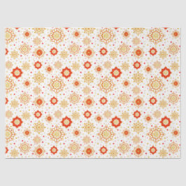 Papel De Seda Design Moderno do Século Médio Retroativo