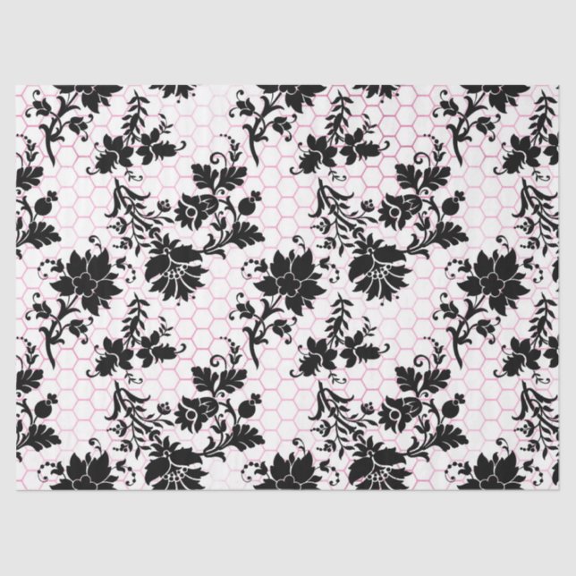 Papel De Seda Design nº 17 do Glam Honeycomb (Frente )