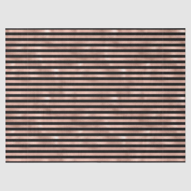 Papel De Seda Design Série Abelha em Dourado Rosa 16 (Frente )