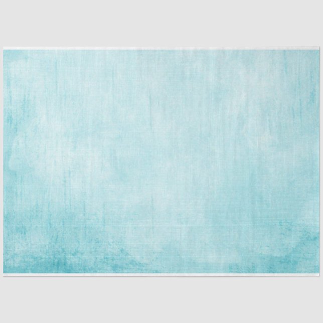 Papel De Seda Design Série Azul Vintage 10 (Frente )