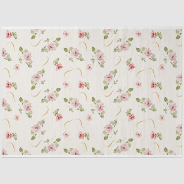 Papel De Seda Design série Escrevendo 7 (Frente )