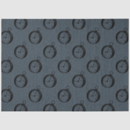 Papel De Seda Design Série Náutica Escura 12