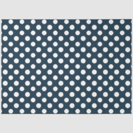 Papel De Seda Design Série Náutica Vermelho e Azul-Marinho 10