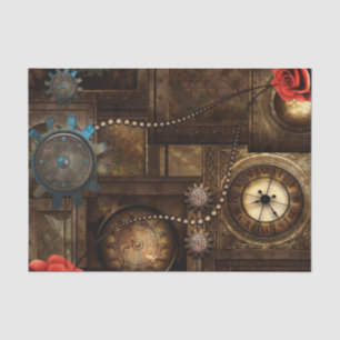 Papel De Seda Design steampunk maravilhoso