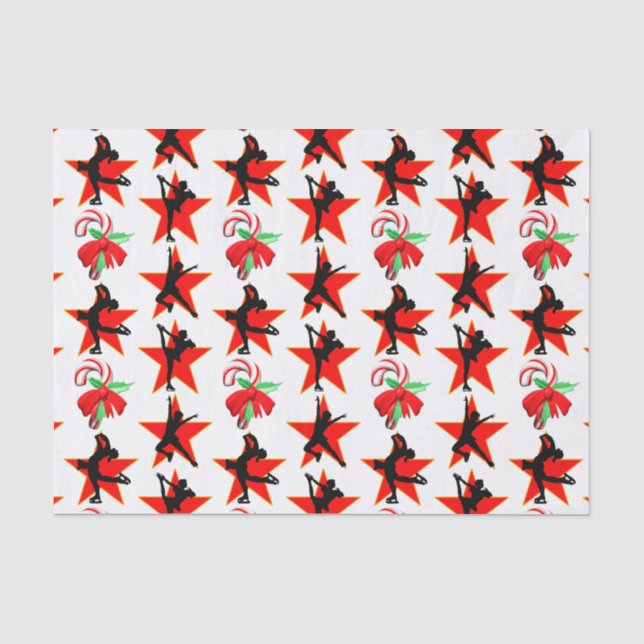 Papel De Seda Designs DE NATAL DE FIGURA FESTIVA (Frente )