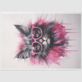 Papel De Seda Desiree Roxo Cat
