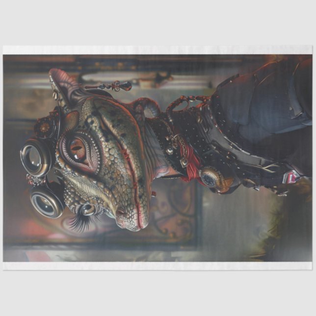 Papel De Seda Desligador distinto vitoriano (Frente )