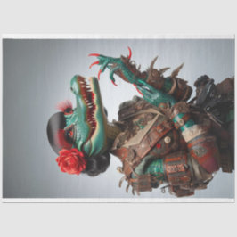 Papel De Seda Desligador Virado Direto para Teal Vitoriano