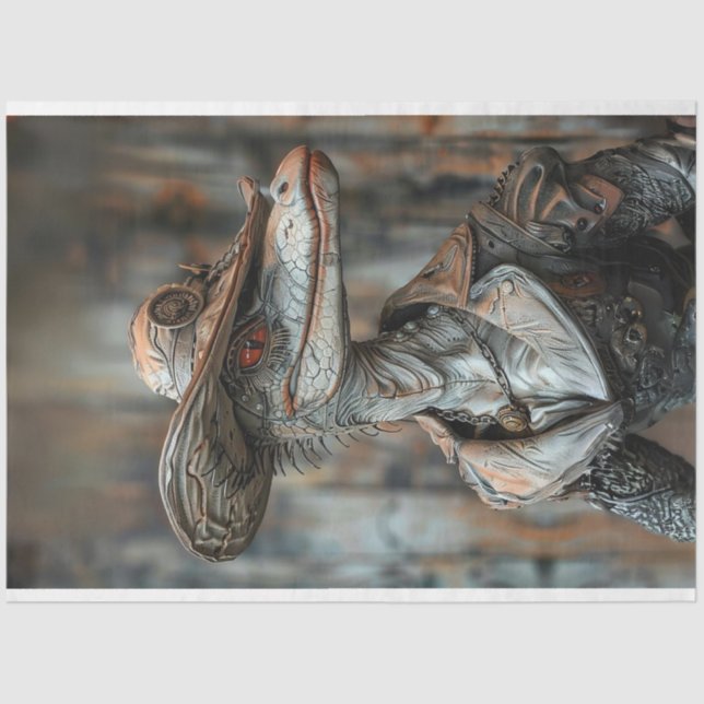 Papel De Seda Desligador Vítimo Elegante Vestido (Frente )