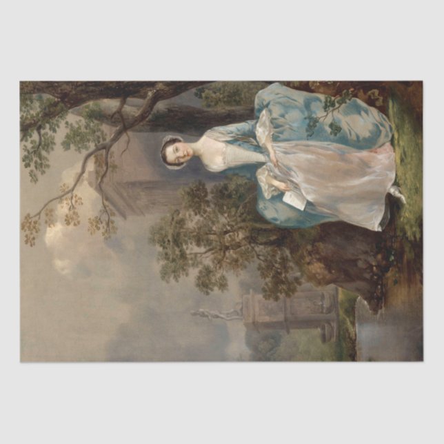 Papel De Seda Desligamento Antiquado Colonial do Século 19 (Frente )