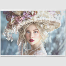 Papel De Seda Desligamento da Era Marcella, de 1920