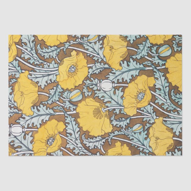 Papel De Seda Desligamento de Arte de Vintagem (Frente )