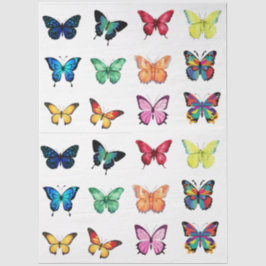 Papel De Seda Desligamento de Bordas de Grande Aquarela