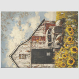 Papel De Seda Desligamento de Caminhão Branco Vermelho Branco An