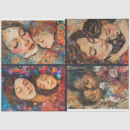 Papel De Seda Desligamento de Colagem de Crianças-Mãe 3